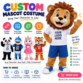 Custom Mascot Costume – Personalized Mascot Made from Your Logo or Design Custom Mascot Costume – Personalized Mascot Made from Your Logo or Design