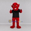 Custom Red Devil Mascot Costume Adult Full Body Suit for Halloween Events Custom Red Devil Mascot Costume Adult Full Body Suit for Halloween Events