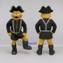Custom Brown Cat Pirate Mascot Costume Adult Full Body Suit for Parades