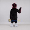Custom Black and Burgundy Bird Mascot Costume Adult Full Body Suit for Sports Events Custom Black and Burgundy Bird Mascot Costume Adult Full Body Suit for Sports Events