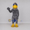 Custom Gray Bird Mascot Costume Adult Full Body Suit for Sports Events