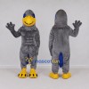 Custom Gray Bird Mascot Costume Adult Full Body Suit for Sports Events
