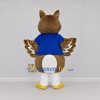 Custom Brown Owl Mascot Costume Adult Full Body Suit for School Events Custom Brown Owl Mascot Costume Adult Full Body Suit for School Events