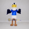 Custom Blue and White Bird Mascot Costume Adult Full Body Suit for Sports Events Custom Blue and White Bird Mascot Costume Adult Full Body Suit for Sports Events
