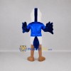 Custom Blue and White Bird Mascot Costume Adult Full Body Suit for Sports Events Custom Blue and White Bird Mascot Costume Adult Full Body Suit for Sports Events