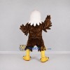 Custom Brown and White Bald Eagle Mascot Costume Adult Full Body Suit for Sports Events Custom Brown and White Bald Eagle Mascot Costume Adult Full Body Suit for Sports Events