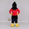 Custom Black Bird Mascot Costume Adult Full Body Suit for Sports Events Custom Black Bird Mascot Costume Adult Full Body Suit for Sports Events