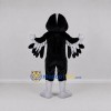 Custom Black and Gray Bird Mascot Costume Adult Full Body Suit for School Events Custom Black and Gray Bird Mascot Costume Adult Full Body Suit for School Events
