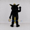 Custom Black and Yellow Cat Mascot Costume Adult Full Body Suit for School Events Custom Black and Yellow Cat Mascot Costume Adult Full Body Suit for School Events