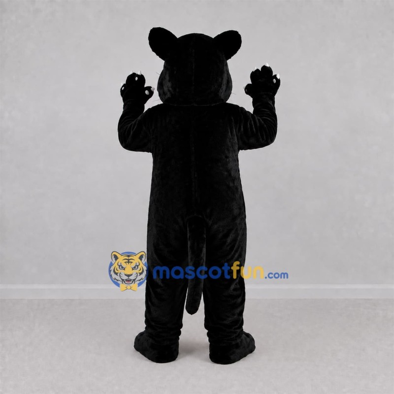Custom Black Panther Mascot Costume Adult Full Body Suit for Sports Events Custom Black Panther Mascot Costume Adult Full Body Suit for Sports Events
