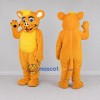 Custom Orange and Yellow Cat Mascot Costume Adult Full Body Suit for Birthday Parties Custom Orange and Yellow Cat Mascot Costume Adult Full Body Suit for Birthday Parties