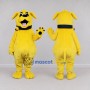Custom Yellow Dog Mascot Costume Adult Full Body Suit for Birthday Parties