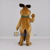 Custom Brown Dog Mascot Costume Adult Full Body Suit for School Events