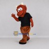 Custom Rust Brown Winged Devil Mascot Costume Adult Full Body Suit for Halloween Events Custom Rust Brown Winged Devil Mascot Costume Adult Full Body Suit for Halloween Events
