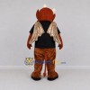 Custom Rust Brown Winged Devil Mascot Costume Adult Full Body Suit for Halloween Events Custom Rust Brown Winged Devil Mascot Costume Adult Full Body Suit for Halloween Events
