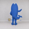 Custom Blue Fantasy Character Mascot Costume Adult Full Body Suit for Promotional Events