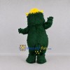 Custom Green and Yellow Furry Monster Mascot Costume Adult Full Body Suit for Halloween Events Custom Green and Yellow Furry Monster Mascot Costume Adult Full Body Suit for Halloween Events