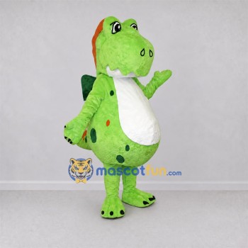 Custom Green Dragon Mascot Costume Adult Full Body Suit for Fantasy Events Custom Green Dragon Mascot Costume Adult Full Body Suit for Fantasy Events