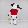 Custom White and Brown Cow Mascot Costume Adult Full Body Suit for Farm Events Custom White and Brown Cow Mascot Costume Adult Full Body Suit for Farm Events