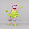 Custom Pink Ballerina Pig Mascot Costume Adult Full Body Suit for Dance Events Custom Pink Ballerina Pig Mascot Costume Adult Full Body Suit for Dance Events