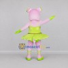 Custom Pink Ballerina Pig Mascot Costume Adult Full Body Suit for Dance Events Custom Pink Ballerina Pig Mascot Costume Adult Full Body Suit for Dance Events