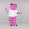 Custom Pink Pig Mascot Costume Adult Full Body Suit for Farm Events Custom Pink Pig Mascot Costume Adult Full Body Suit for Farm Events