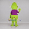 Custom Green and Purple Dinosaur Mascot Costume Adult Full Body Suit for Dinosaur Themed Parties Custom Green and Purple Dinosaur Mascot Costume Adult Full Body Suit for Dinosaur Themed Parties
