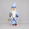 Custom Light Blue Wizard Mascot Costume Adult Full Body Suit for Fantasy Events Custom Light Blue Wizard Mascot Costume Adult Full Body Suit for Fantasy Events