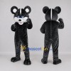 Custom Black and White Mouse Mascot Costume Adult Full Body Suit for School Events Custom Black and White Mouse Mascot Costume Adult Full Body Suit for School Events