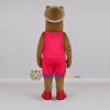 Custom Brown Hippo Mascot Costume Adult Full Body Suit for Sports Events