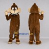 Custom Brown Monkey Mascot Costume Adult Full Body Suit for Jungle Themed Parties Custom Brown Monkey Mascot Costume Adult Full Body Suit for Jungle Themed Parties