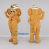 Custom Golden Yellow Elephant Mascot Costume Adult Full Body Suit for Festivals Custom Golden Yellow Elephant Mascot Costume Adult Full Body Suit for Festivals