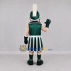 Custom Green and Silver Ancient Warrior Mascot Costume Adult Full Body Suit for Sports Events Custom Green and Silver Ancient Warrior Mascot Costume Adult Full Body Suit for Sports Events