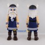 Custom Navy Blue Viking Mascot Costume Adult Full Body Suit for Sports Events
