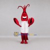 Custom Red Lobster Mascot Costume Adult Full Body Suit for Seafood Festivals Custom Red Lobster Mascot Costume Adult Full Body Suit for Seafood Festivals