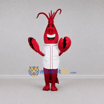 Custom Red Lobster Mascot Costume Adult Full Body Suit for Seafood Festivals Custom Red Lobster Mascot Costume Adult Full Body Suit for Seafood Festivals