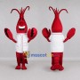 Custom Red Lobster Mascot Costume Adult Full Body Suit for Seafood Festivals