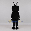 Custom Black Television Mascot Costume Adult Full Body Suit for Media Events Custom Black Television Mascot Costume Adult Full Body Suit for Media Events