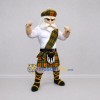 Custom Green and Orange Highlander Mascot Costume Adult Full Body Suit for Highland Games Custom Green and Orange Highlander Mascot Costume Adult Full Body Suit for Highland Games