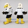 Custom Brown and White Bald Eagle Mascot Costume Adult Full Body Suit for Sports Events