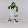 Custom Green Crocodile Mascot Costume Adult Full Body Suit for Baseball Games Custom Green Crocodile Mascot Costume Adult Full Body Suit for Baseball Games