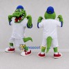 Custom Green Crocodile Mascot Costume Adult Full Body Suit for Baseball Games Custom Green Crocodile Mascot Costume Adult Full Body Suit for Baseball Games