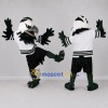 Custom Green and White Bird Mascot Costume Adult Full Body Suit for Sports Events Custom Green and White Bird Mascot Costume Adult Full Body Suit for Sports Events