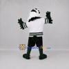 Custom Green and White Bird Mascot Costume Adult Full Body Suit for Sports Events Custom Green and White Bird Mascot Costume Adult Full Body Suit for Sports Events