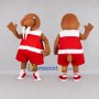 Custom Brown Walrus Mascot Costume Adult Full Body Suit for Marine Events