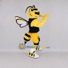 Custom Yellow and Black Hornet Mascot Costume Adult Full Body Suit for Sports Events Custom Yellow and Black Hornet Mascot Costume Adult Full Body Suit for Sports Events