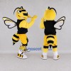 Custom Yellow and Black Hornet Mascot Costume Adult Full Body Suit for Sports Events Custom Yellow and Black Hornet Mascot Costume Adult Full Body Suit for Sports Events