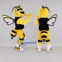Custom Yellow and Black Hornet Mascot Costume Adult Full Body Suit for Sports Events
