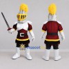 Custom Burgundy and Silver Knight Mascot Costume Adult Full Body Suit for Medieval Events