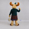 Custom Tan Highlander Moose Mascot Costume Adult Full Body Suit for Highland Games Custom Tan Highlander Moose Mascot Costume Adult Full Body Suit for Highland Games